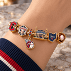 CLG Gold Charm Bracelet Set NHVH