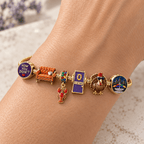 FRS Gold Charm Bracelet Set HQH