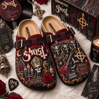 PREMIUM GHB MINK SUEDE CLOGS TTNL
