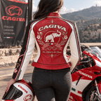 Premium CGV Cropped Leather Zipper Jacket PVNA