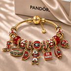 GGBD Gold Charm Bracelet Set NHVH