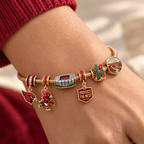 ARCD Gold Charm Bracelet Set HQH