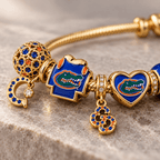 FGT Gold Charm Bracelet Set PTKL