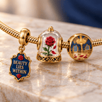 BATB Gold Charm Bracelet Set HQH