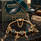 PLDE Gold Charm Bracelet Set PTKL
