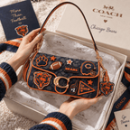 Premium CCB Coach Shoulder Cross With Charm NPL