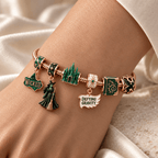 WCKD Rose Gold Charm Bracelet Set HQH