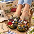 PREMIUM SPNY MINK SUEDE CLOGS TTNL