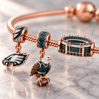 PLDE Rose Gold Charm Bracelet Set HQH