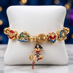 WDWM Silver Charm Bracelet Set NTVA
