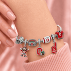 OSB Silver Charm Bracelet Set TMH