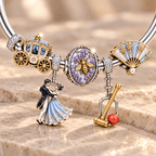 BDGT Sliver Charm Bracelet Set TMH