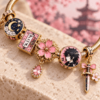 ANMF Gold Charm Bracelet Set TTN