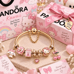 KAWAII Gold Charm Bracelet Set TTN