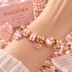 KAWAII Gold Charm Bracelet Set TTN
