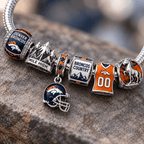DVBC Silver Charm Bracelet Set PTT