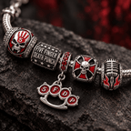 FFDP Silver Charm Bracelet Set PTT