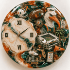 Premium MHC Statement 3D Decorative Wall Clock HTTT