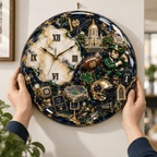 Premium NDFI Statement 3D Decorative Wall Clock HTTT