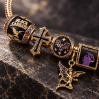 BLST Gold Charm Bracelet Set PTT