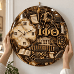 Premium IPT Statement 3D Decorative Wall Clock HTTT