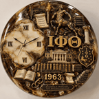 Premium IPT Statement 3D Decorative Wall Clock HTTT