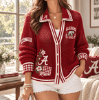 ACT Women’s Open-Knit Cardigan NTKO