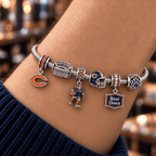 CCB Silver Charm Bracelet Set HQH