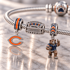 CCB Silver Charm Bracelet Set HQH