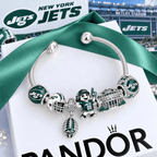 NYJ Silver Charm Bracelet Set VTH