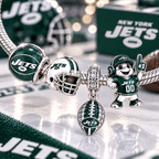 NYJ Silver Charm Bracelet Set VTH