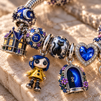 CRL Silver Charm Bracelet Set NTTB