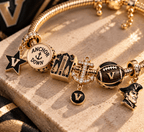 VDBC Gold Charm Bracelet Set TTN
