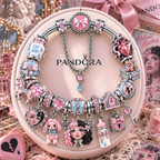MMT Silver Charm Bracelet Set NTTB