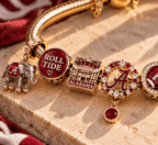 ACT Gold Charm Bracelet Set TTN