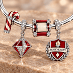 KPAP Silver Charm Bracelet Set TMH