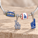 LAD Silver Charm Bracelet Set TMH