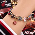 MMH Braided Leather Charm Bracelet Set VTH