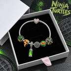 NJT Silver Charm Bracelet Set VTH