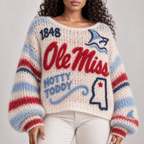 OMR Women’s Open-Knit Sweater NTKO