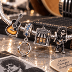 BDL Silver Charm Bracelet Set VTH