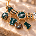 PLDE Gold Charm Bracelet Set PNPA