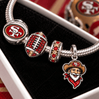 SF49 Silver Charm Bracelet Set VTH