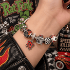 RFK Silver Charm Bracelet Set VTH