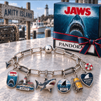 JAWS Silver Charm Bracelet Set NTVA