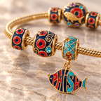 PIH Gold Charm Bracelet Set HQH