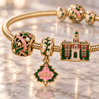AKA Gold Charm Bracelet Set HQH