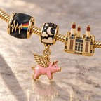 PFD Gold Charm Bracelet Set HQH