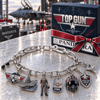 TG Silver Charm Bracelet Set NTVA