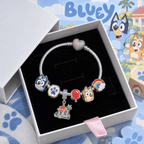 BLU Silver Charm Bracelet Set VTH